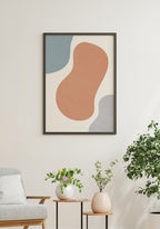 Organic Shapes No2 Poster for Home