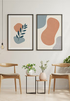 Organic Shapes No2 Poster Wall Deco