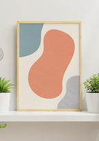 Organic Shapes No2 Poster for the Living Room