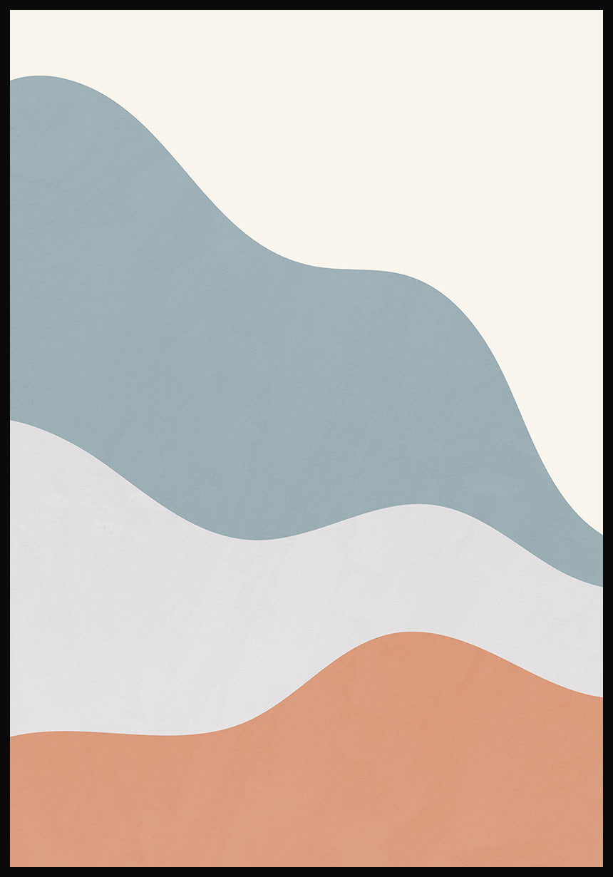 Organic Shapes No2 Poster