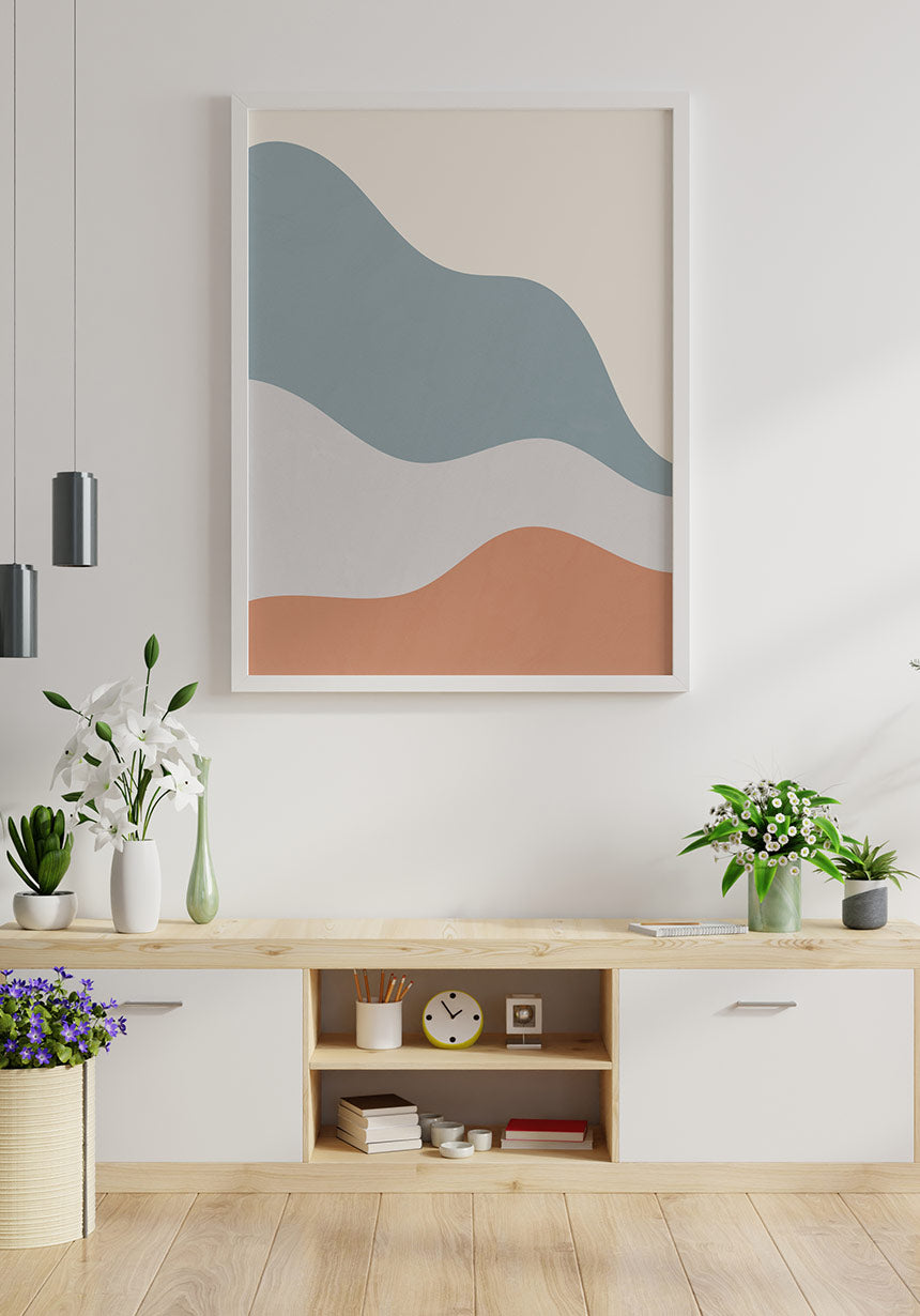 Organic Shapes No2 Poster Wall Deco