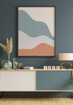 Organic Shapes No2 Poster for the Living Room