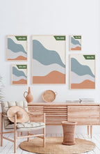Organic Shapes No2 Poster Sizes