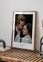 Amore mio - Personalisierbares Poster mit Namen