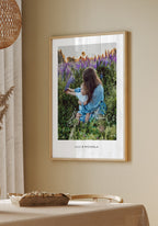 Personalisiertes Poster Beste Mama mit Bild und Namen