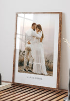 Personalisiertes Poster mit der Schrift Lieblingsmensch als Geschenk