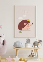 Igel Poster für Kinder Kinderzimmer