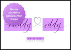 Personalisierbares Poster mit namen und Herz Details