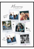 Personalisierte Fotocollage als Poster eigene Bilder
