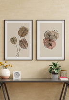flower line poster picture wall