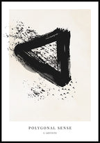 Polygonal Sense - Abstract Poster