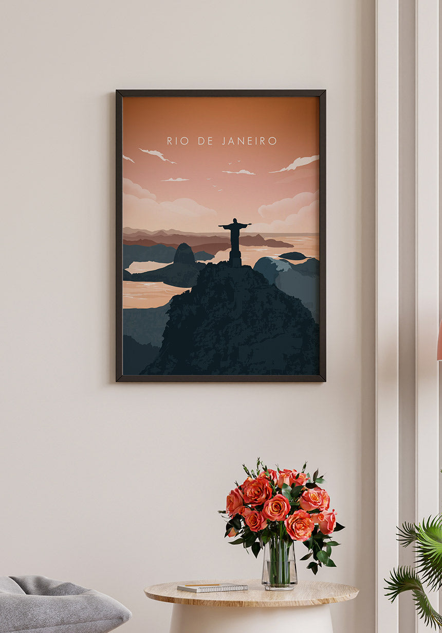 Illustrated Poster Rio de Janeiro