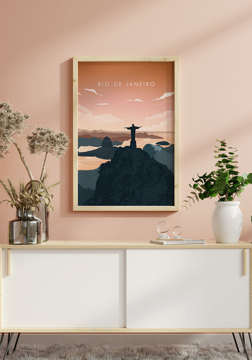 Illustrated Poster Rio de Janeiro