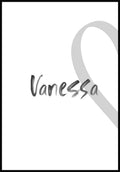 Namen mit Herz - Personalisiertes Poster Set
