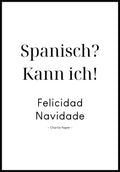 Poster Spanish? I can! by Charlie Harper