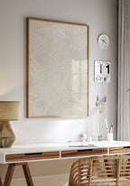 Poster Topography Illustration in the study