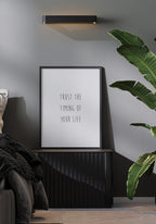 Poster trust the timing of your life in the bedroom