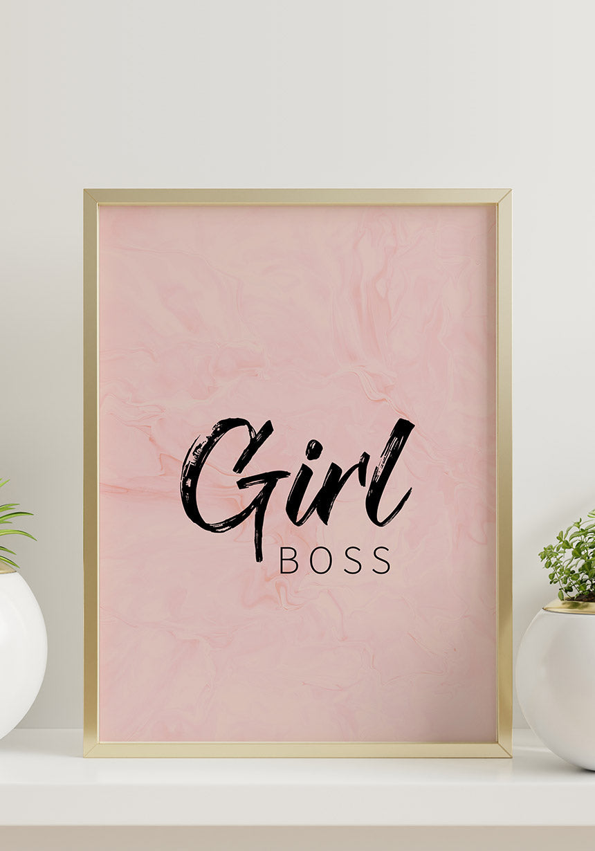 Poster girl boss mary kay on shelf