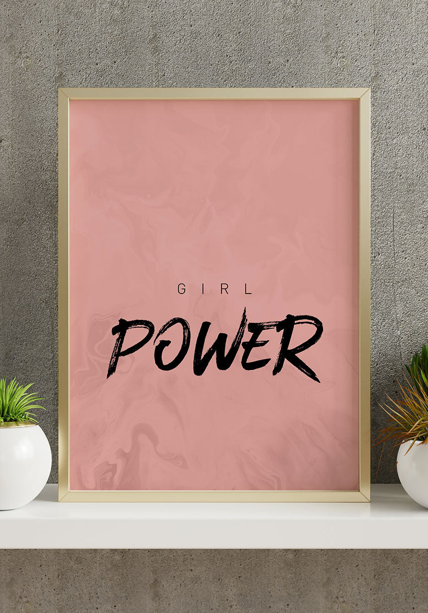 Poster Girl Power Mary Kay on shelf
