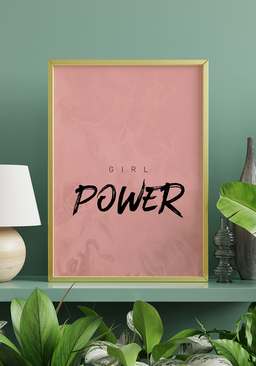 Poster Girl Power Mary Kay on shelf