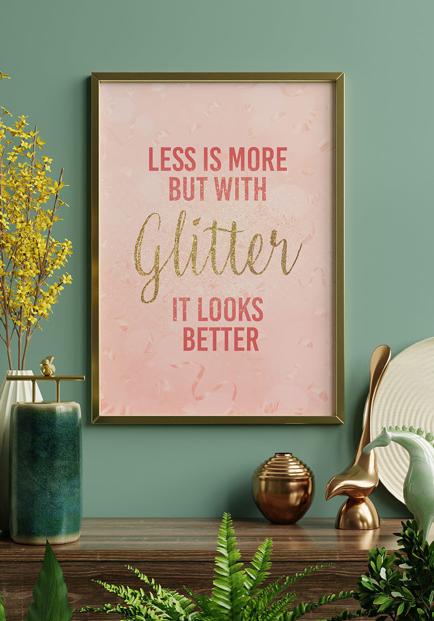 glitter it looks better mary kay in the living room