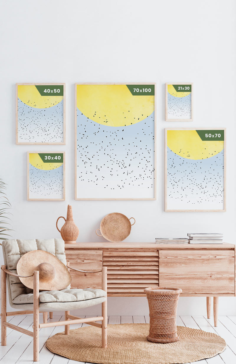 Poster bird scarf in the sun poster sizes