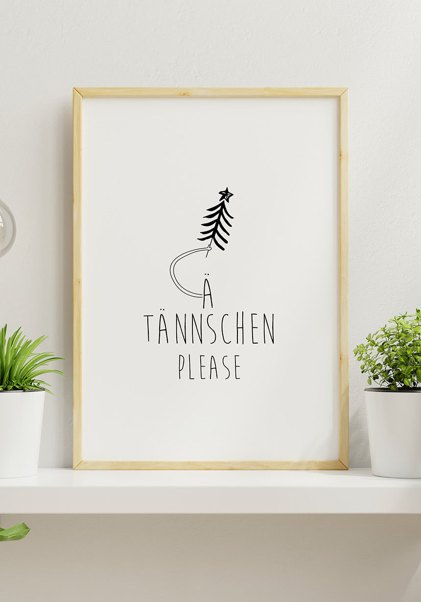 A Tänchen Please Poster Christmas