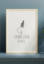 A Tännschen Please Poster funny poster