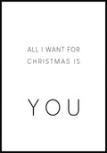 All i want for christmas is you Poster