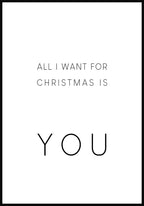 All i want for christmas is you Poster