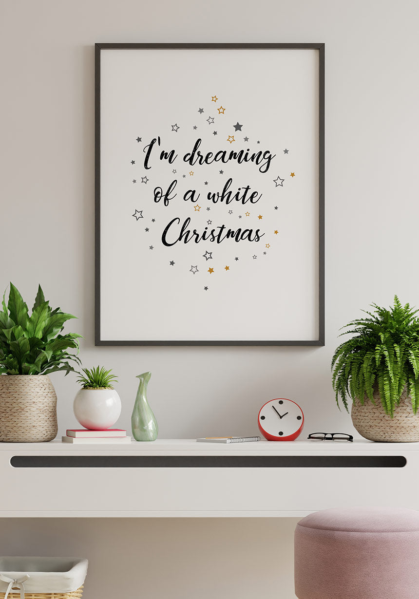 I`m dreaming of a white christmas gift Christmas