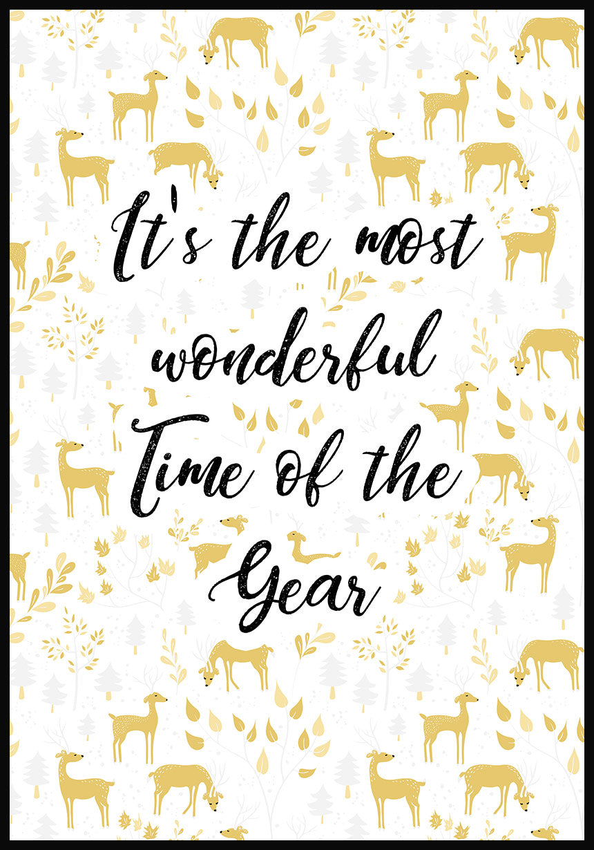 It`s the most wonderful time of the year