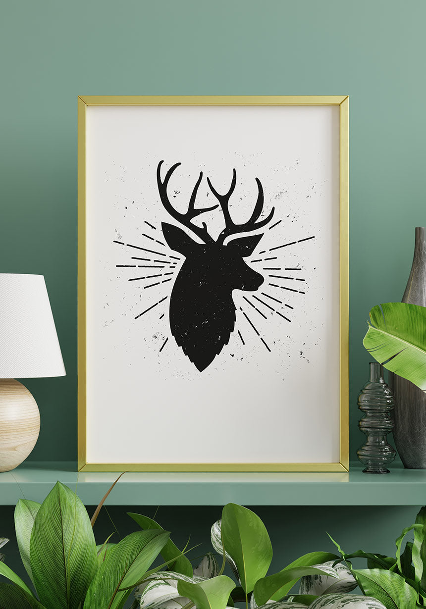 Renting Silhouette Poster Christmas gift
