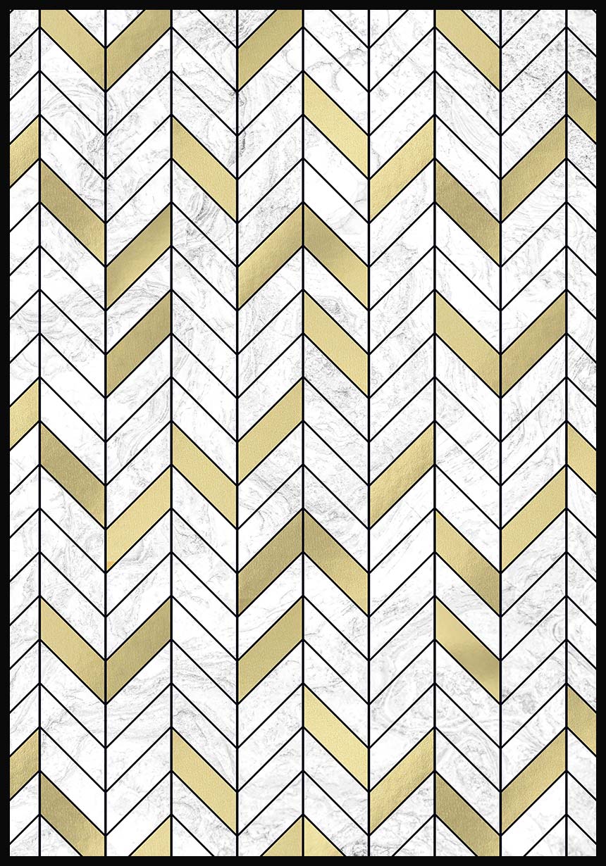 White gold marble texture poster