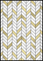 White gold marble texture poster