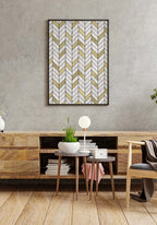 White gold marble texture poster wall decoration