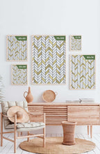 White gold marble texture poster sizes