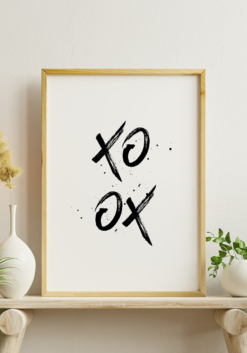 Xo Hugs and Kisses Poster for Teens