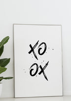 Xo Hugs and Kisses Poster for Home