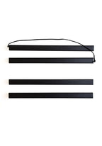Poster bar black with magnets