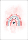 Rainbow poster children pink