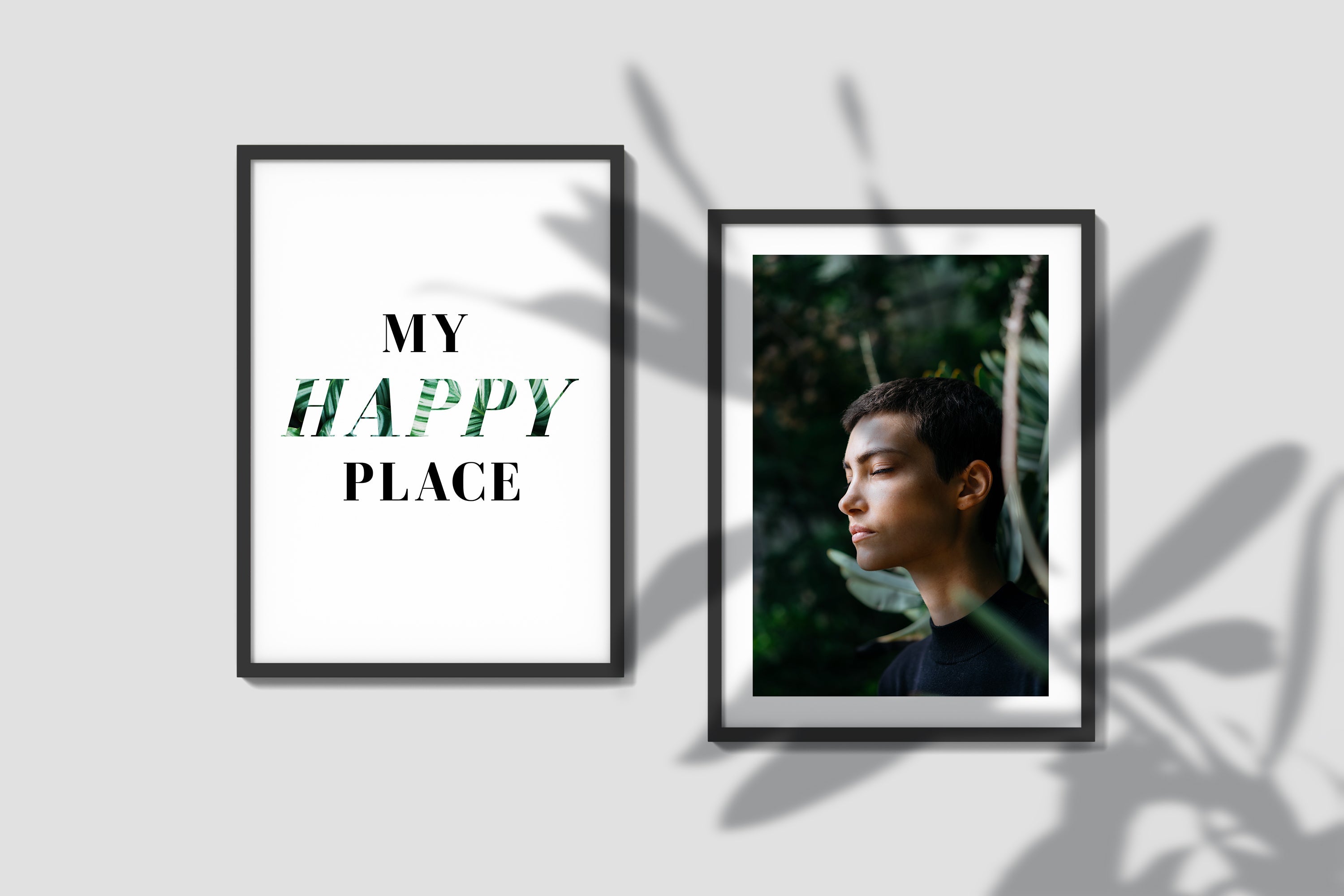 typography poster my happy place