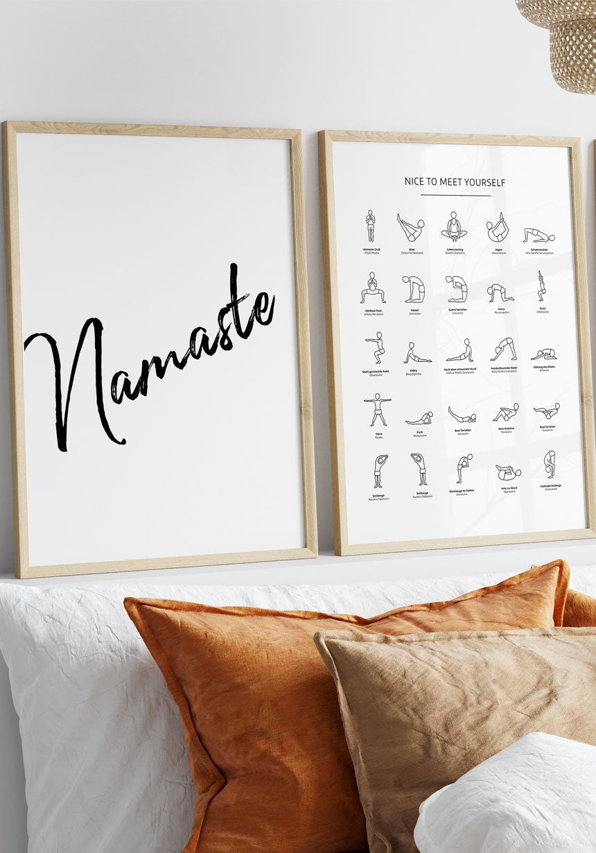 Namaste poster set