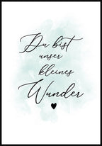 You are our little miracle poster
