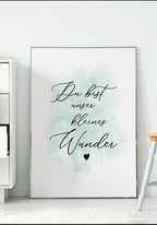 You are our little miracle poster