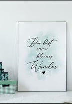 You are our little wonder poster on wall