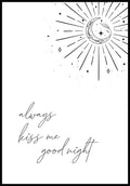 type poster always kiss me goodnight