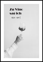 I never say no poster