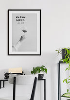 To vino I never say no poster in office