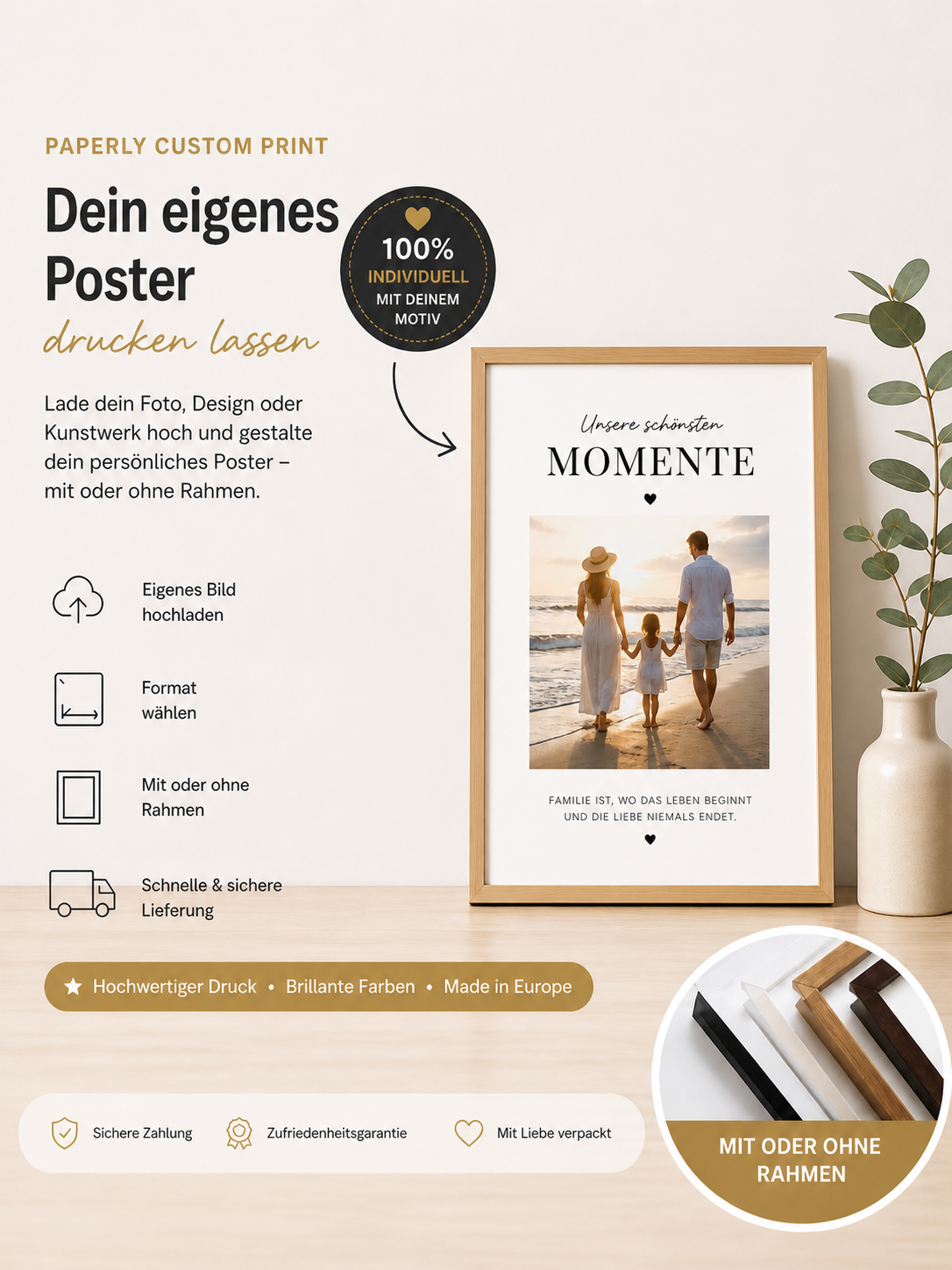 Paperly Custom Print – Dein Eigenes Poster